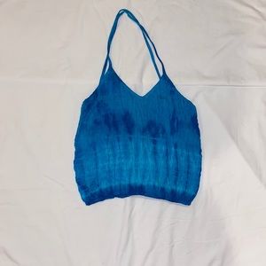 Blue tank top
